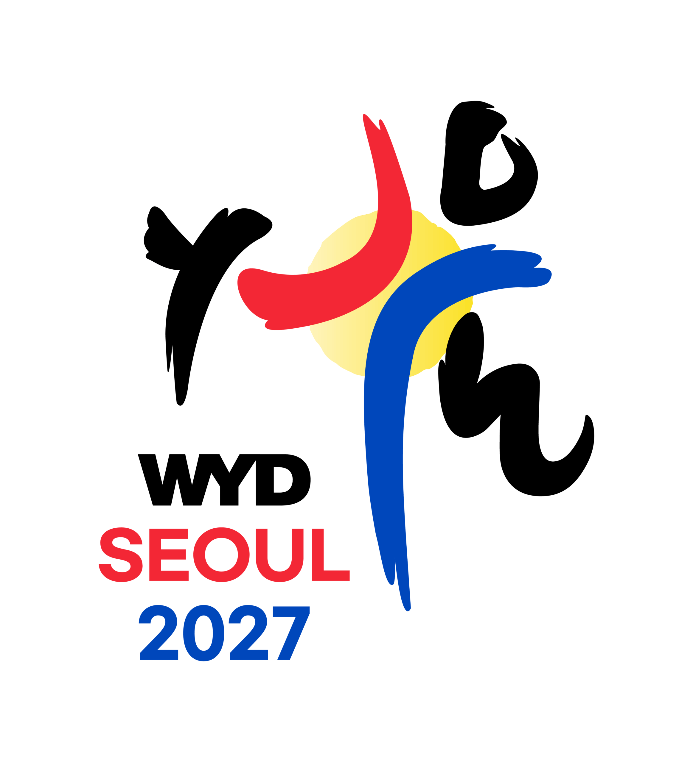 Logo oficial de la JMJ Seül 2027